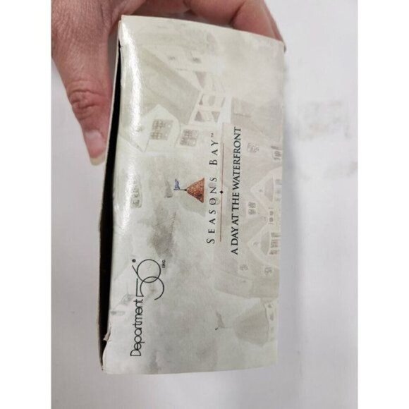 Vintage Department 56 Seasons Bay A Day At The Waterfront Figurine Decor NEW - Picture 4 of 6